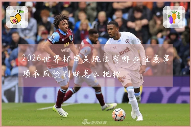 2026世界杯串关玩法有哪些注意事项和风险判断怎么把控